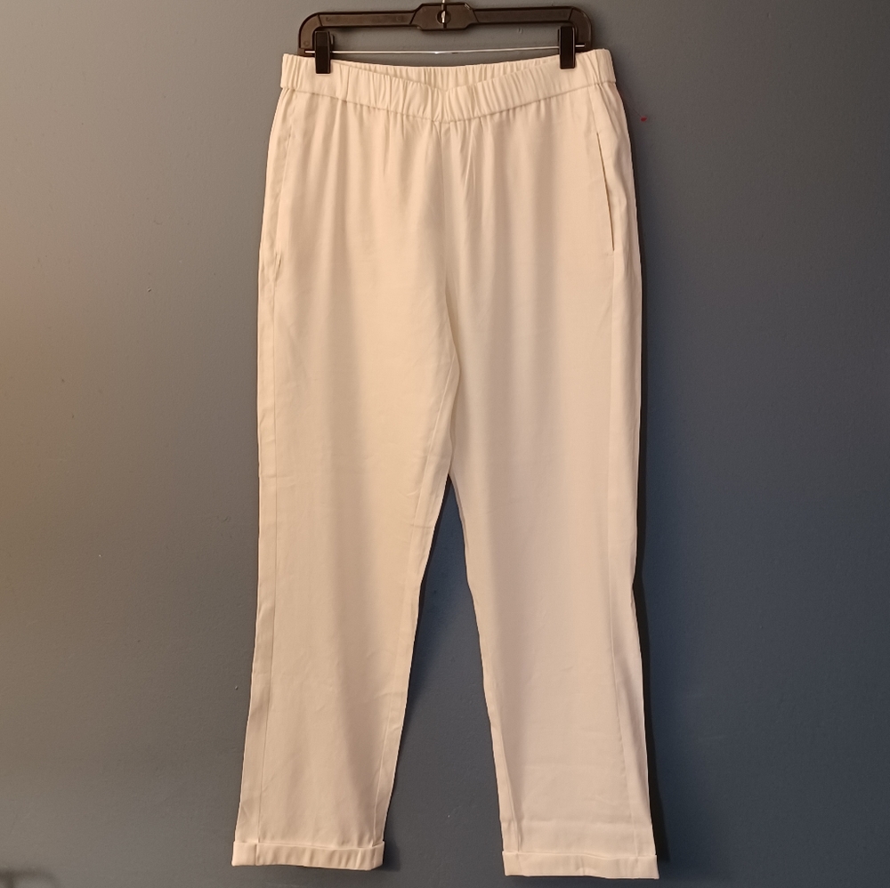 J JILL SIZE M WHITE PANT NWT
